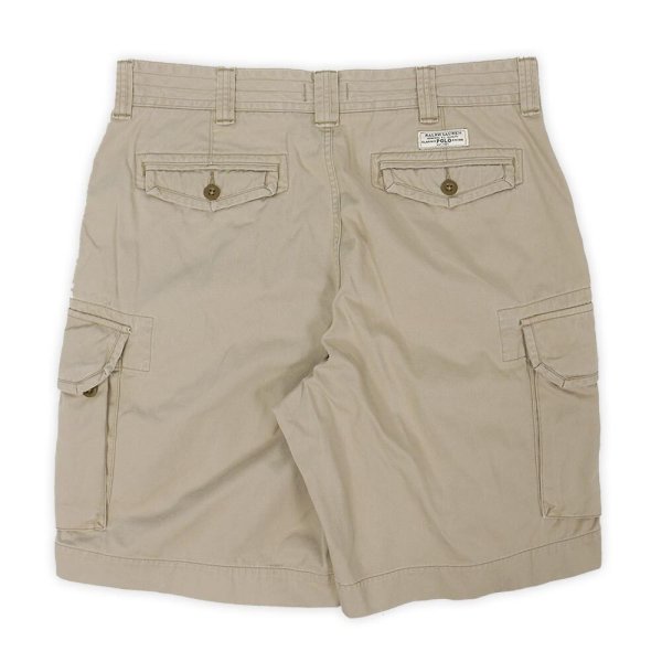 画像2: 00's Polo Ralph Lauren チノカーゴショーツ "W36 / BEIGE" (2)