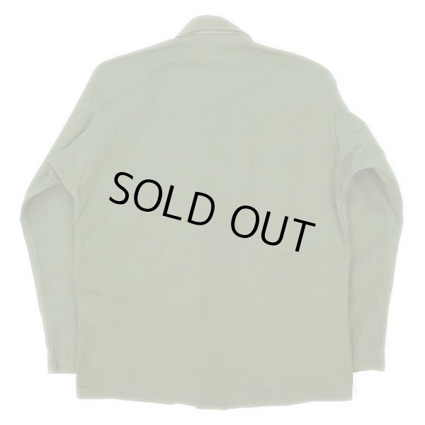 画像2: 40's US.ARMY M-43 HBTジャケット "黒ラッカーボタン" (2)