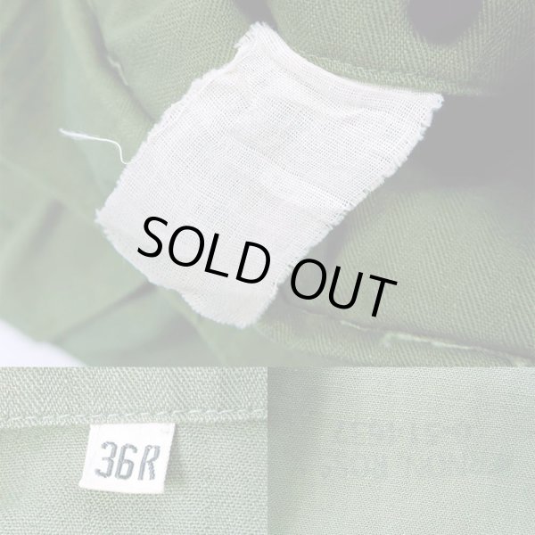 画像3: 40's US.ARMY M-43 HBTジャケット "黒ラッカーボタン" (3)