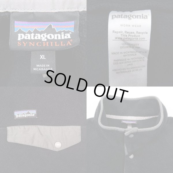 画像3: 17's Patagonia シンチラ スナップT "BLACK" (3)