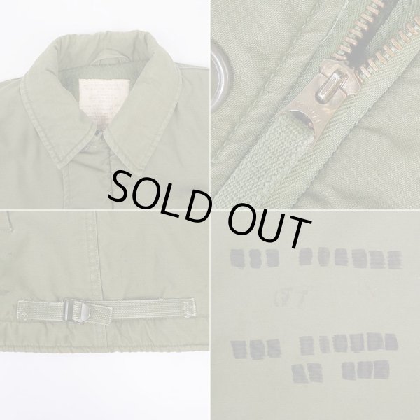 画像4: 60's US.NAVY A-2 デッキジャケット (4)