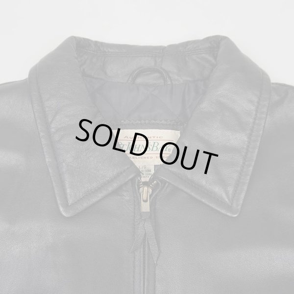 画像4: 90's ST. JOHN’S BAY レザースポーツジャケット (4)