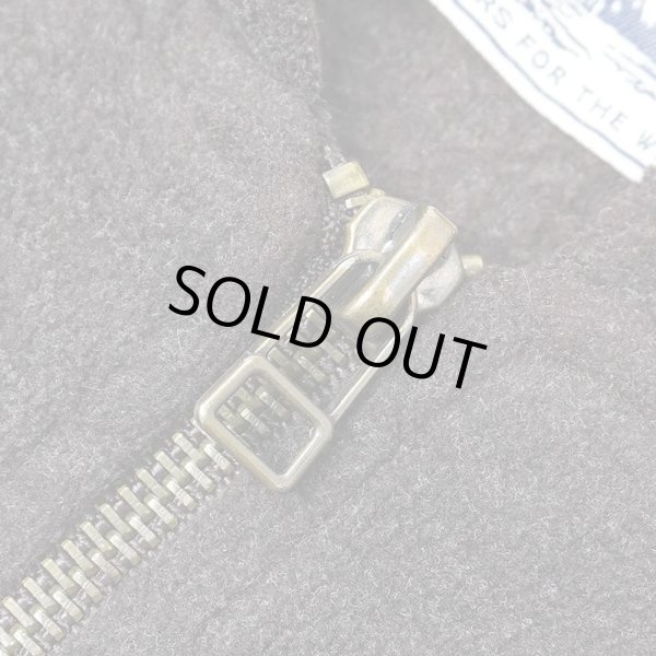 画像3: 90's OLD GAP ハーフジップ フリースパーカー (3)