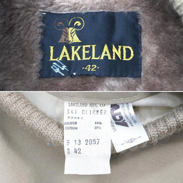 画像2: 60-70's LAKELAND ファラオジャケット "SKI CLICKER / DEADSTOCK" (2)