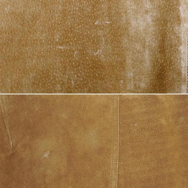 画像6: 90's Outdoor exchange ヌバックレザーブルゾン "DEADSTOCK" (6)