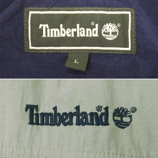 画像2: Late 90's Timberland ナイロンジャケット (2)