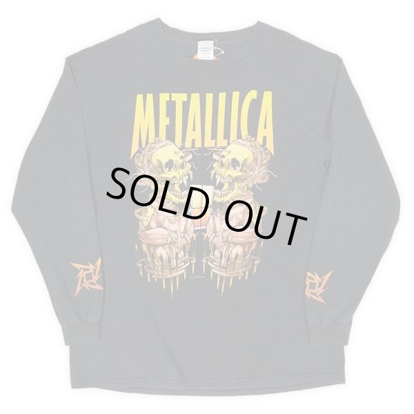 画像1: 00's METALLICA L/S バンドTシャツ “Art Work by PUSHEAD” (1)