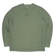 画像1: 00's Eddie Bauer ヘンリーネック サーマルカットソー (1)