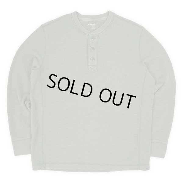 画像1: 00's Eddie Bauer ヘンリーネック サーマルカットソー (1)