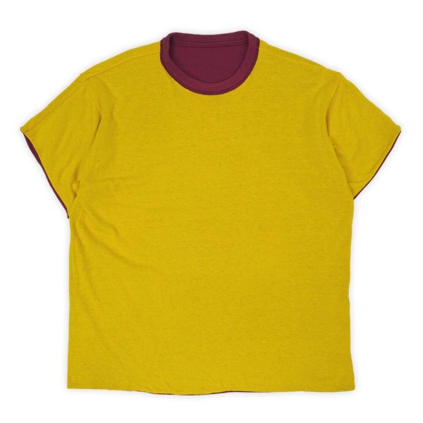 画像2: 80's unknown ダブルフェイスTシャツ (2)