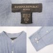 画像3: 00's Banana Republic コットンリネンバンドカラーシャツ (3)