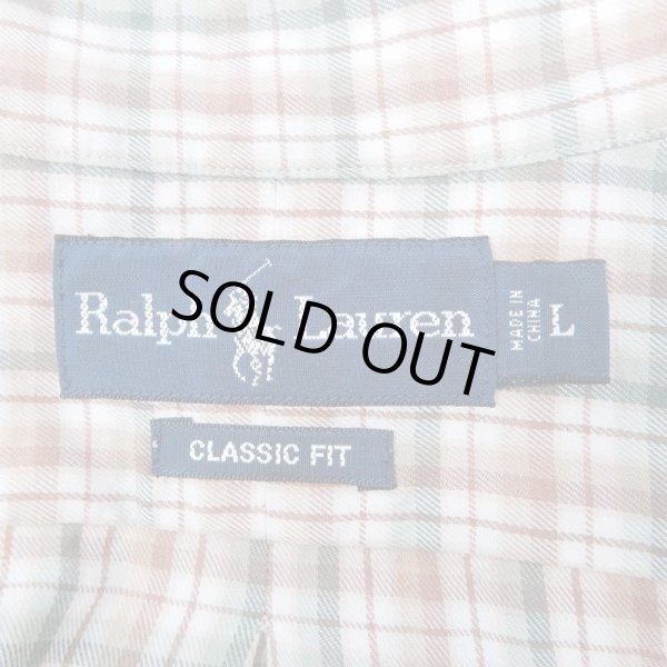 画像3: 90's Ralph Lauren ボタンダウンシャツ "CLASSIC FIT" (3)
