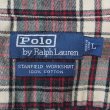 画像2: 90's Polo Ralph Lauren フランネル ワークシャツ "STANFIELD WORK SHIRT" (2)