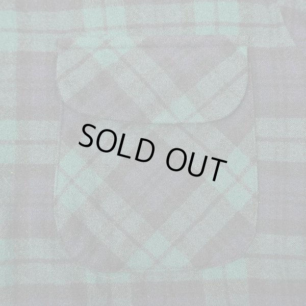 画像4: 70's Pendleton オープンカラー ウールシャツ "MADE IN USA" (4)