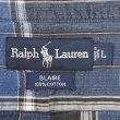 画像2: 90's Polo Ralph Lauren S/S ボタンダウンシャツ "BLAIRE / Black Plaid" (2)