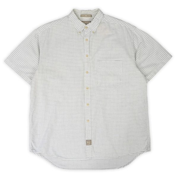 画像1: 90-00's KHAKI'S by ARROW S/S ボタンダウンシャツ "KHAKI'S BIG OXFORD" (1)
