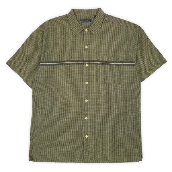 画像1: Late 90's NO BOUNDARIES S/S レギュラーカラーシャツ (1)