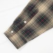 画像4: 90's Polo Ralph Lauren ボタンダウンシャツ "BLAKE / Black Ombre Plaid" (4)