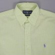 画像3: 90's Polo Ralph Lauren ボタンダウンシャツ "BLAKE / Green Gingham Plaid" (3)
