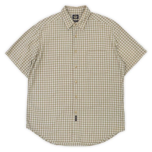 画像1: 90's DOCKERS S/S レギュラーカラーシャツ (1)