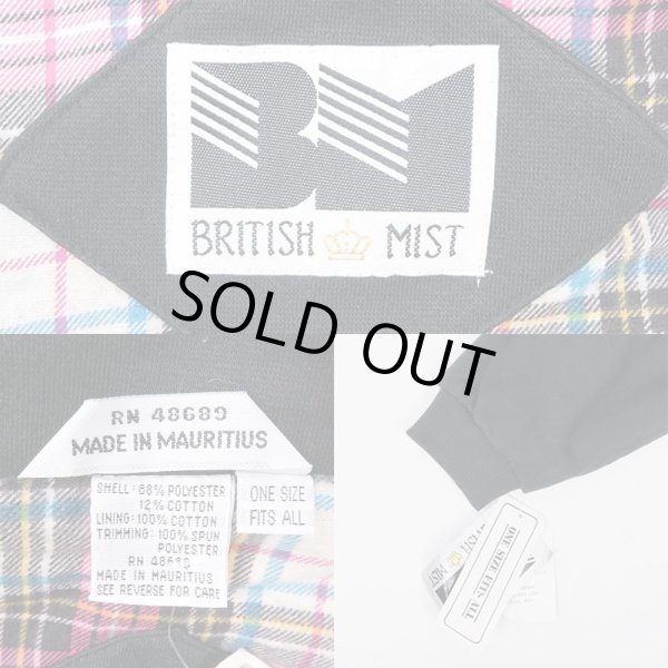 画像3: 00's BRITISH MIST デザインスウェット カーディガン "DEADSTOCK" (3)
