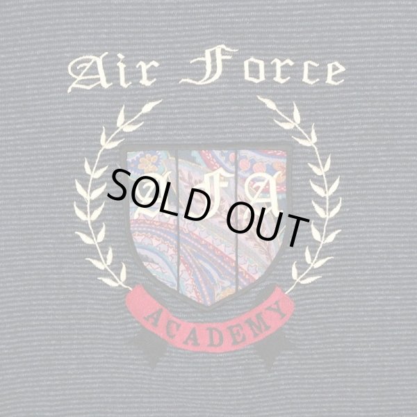 画像3: 90's AIR FORCE ACADEMY ロゴ刺繍 スウェット "MADE IN USA" (3)