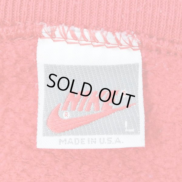 画像2: 90's NIKE ロゴプリント スウェット "MADE IN USA" (2)