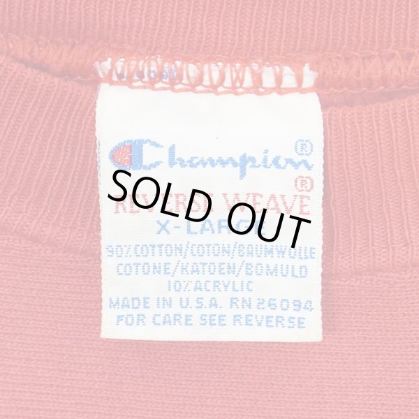 画像2: 90's Champion リバースウィーブスウェット "MADE IN USA / DAVENPORT WEST" (2)
