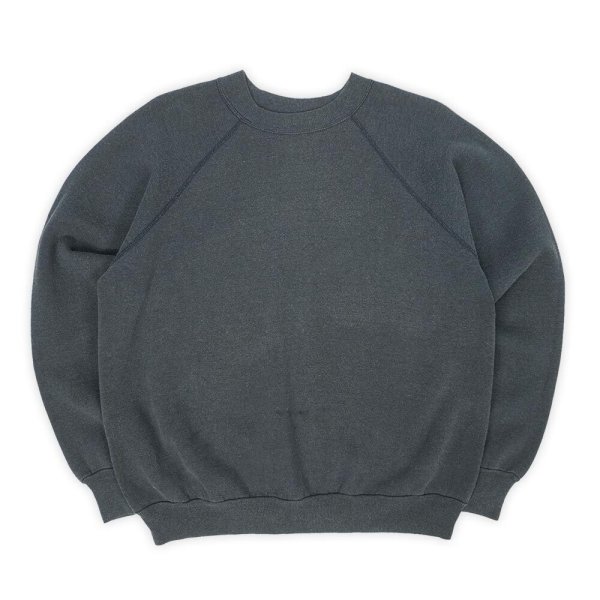 画像1: 70-80's Unknown ブランクスウェット "FADE BLACK" (1)