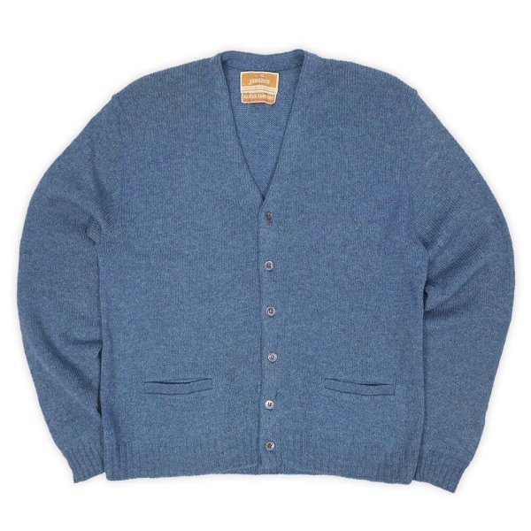 画像1: 70's JANTZEN ウールニットカーディガン “MADE IN USA” (1)