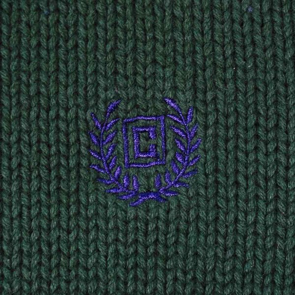 画像3: 00's CHAPS コットンニット “GREEN” (3)