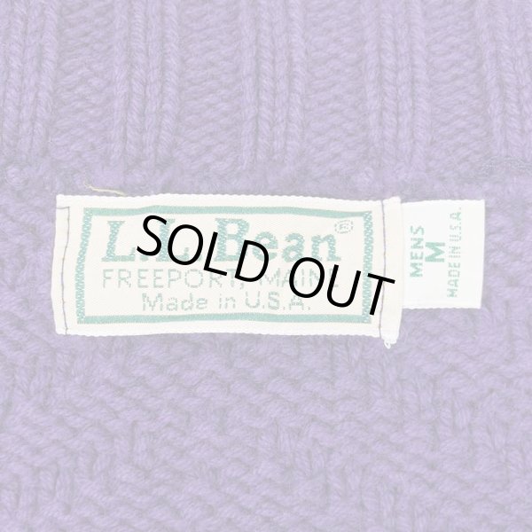 画像2: 80's L.L.Bean コットンニット "MADE IN USA" (2)