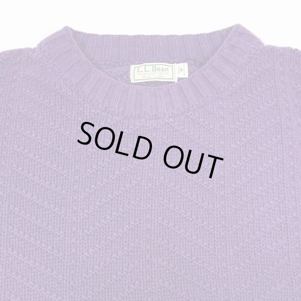 画像3: 80's L.L.Bean コットンニット "MADE IN USA" (3)