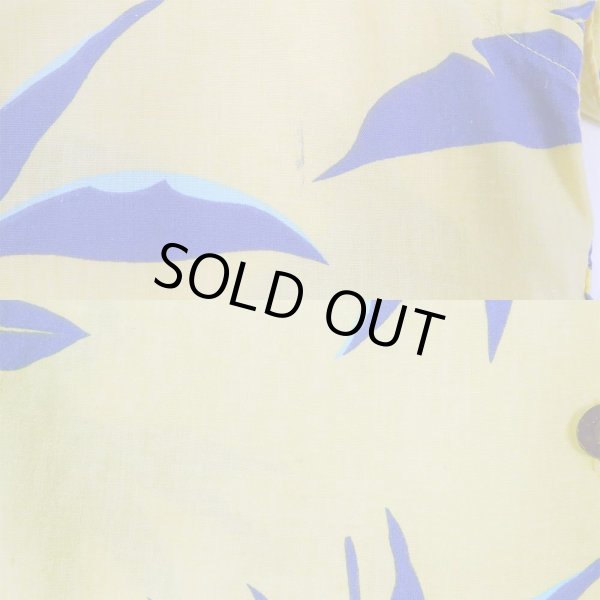 画像4: 80's L.L.Bean オープンカラーシャツ "YELLOW" (4)