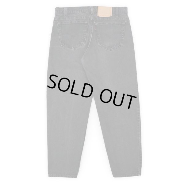 画像2: 90's Levi's 550 ブラックデニムパンツ "W34 L30 / MADE IN USA" (2)