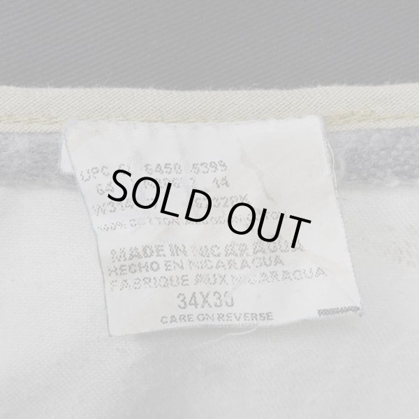 画像4: Early 00's Dickies 2タック チノトラウザー "BLACK" (4)