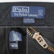 画像4: 90's Polo Ralph Lauren 2タック チノトラウザー "ETHAN PANT / BLACK" (4)