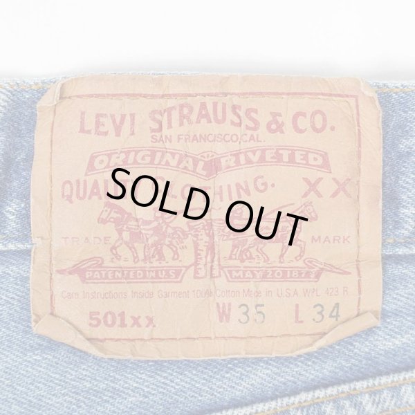 画像3: 90's Levi's 501 デニムパンツ "MADE IN USA / 実寸W33 L32" (3)