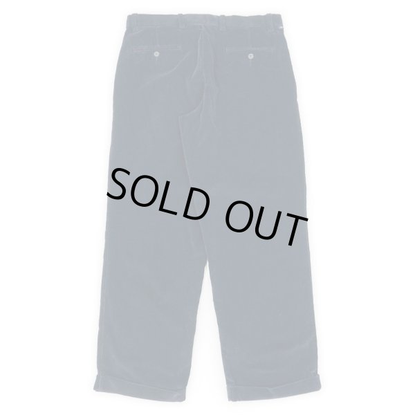 画像2: 00's DOCKERS 2タック 細畝コーデュロイトラウザー "DARK NAVY / W33 L30" (2)