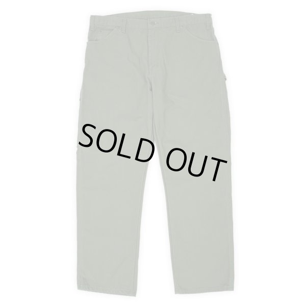 画像2: 00's Dickies ダックペインターパンツ "MOSS GREEN / W36 L30" (2)