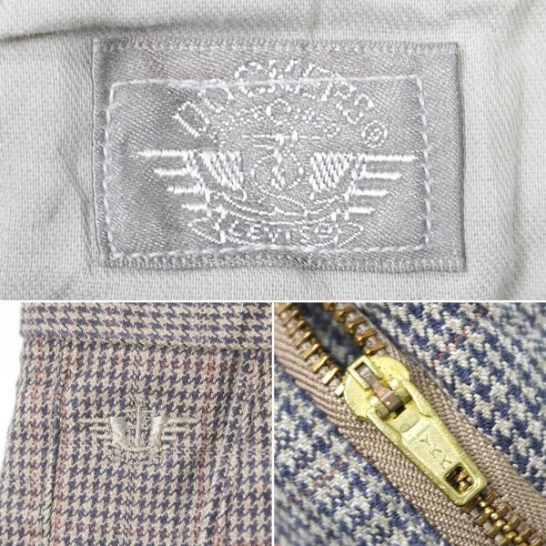 画像3: Early 90's DOCKERS 2タック コットントラウザー "W34 L32" (3)