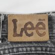 画像3: 80's Lee 209-0109 先染めブラックデニムパンツ "MADE IN USA" (3)