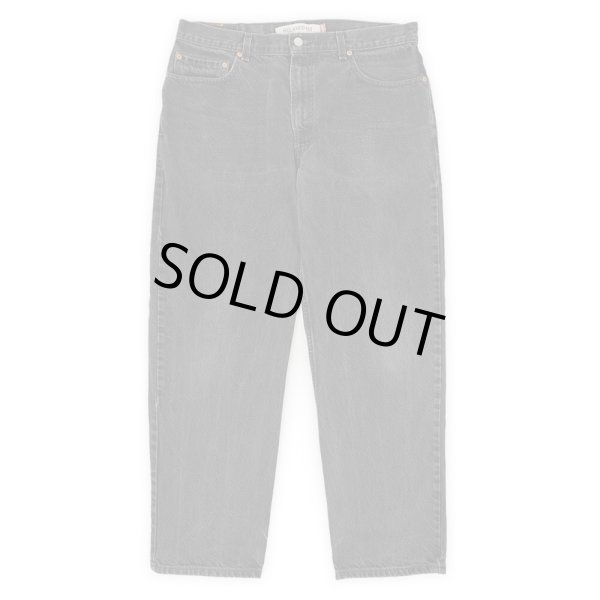 画像1: 00's Levi's 550 ブラックデニムパンツ “W36 L30” (1)