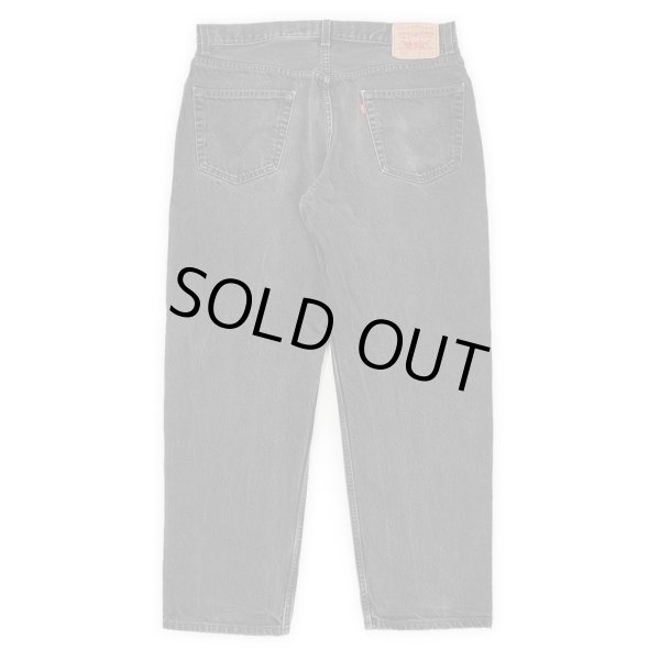 画像2: 00's Levi's 550 ブラックデニムパンツ “W36 L30” (2)