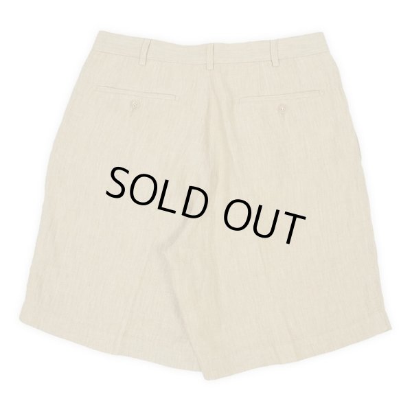 画像2: 00's NAUTICA 2タック リネンショーツ (2)