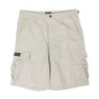 画像1: 90-00's POLO JEANS リップストップカーゴショーツ "OFF WHITE" (1)