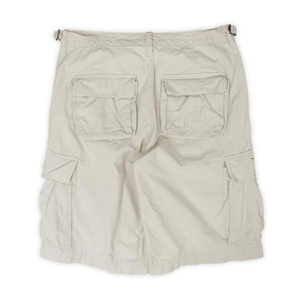 画像2: 90-00's POLO JEANS リップストップカーゴショーツ "OFF WHITE" (2)