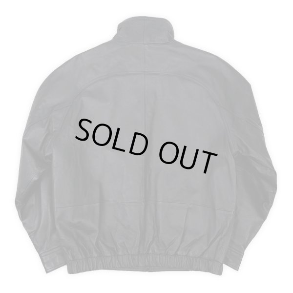 画像2: 00's ST. JOHN’S BAY スタンドカラー レザージャケット (2)