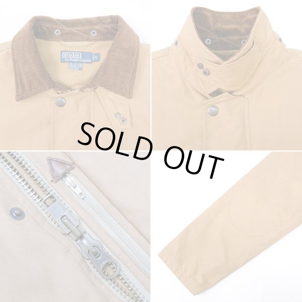 画像4: 90's Polo Ralph Lauren オイルドコットン ジャケット (4)