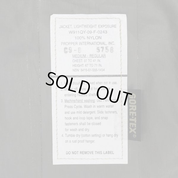 画像2: 09's USMC LIGHTWEIGHT EXPOSURE JACKET "DEADSTOCK / MEDIUM-REGULAR" (2)